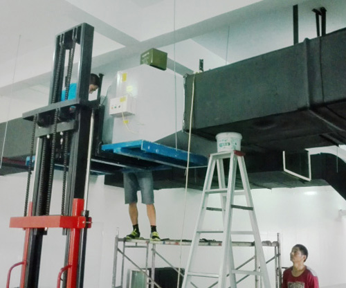 石景山送风主管道杀菌消毒装置